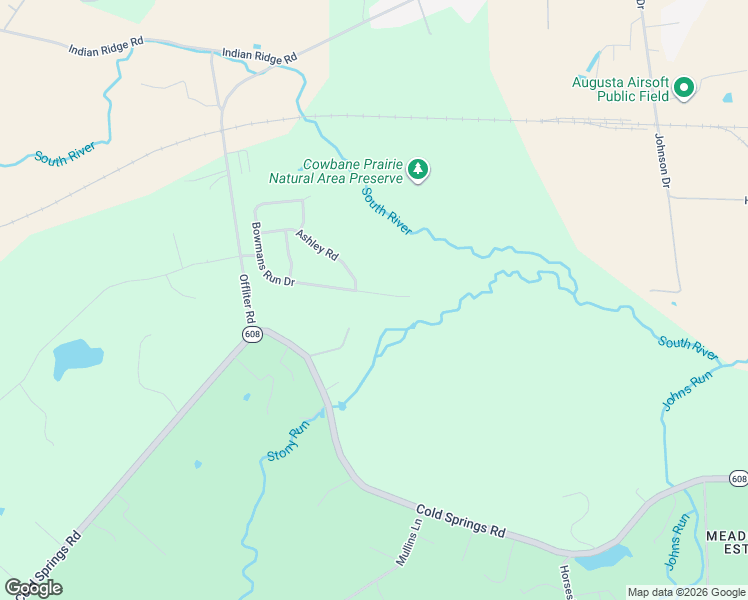 map of restaurants, bars, coffee shops, grocery stores, and more near 227 Bowmans Run Drive in Stuarts Draft