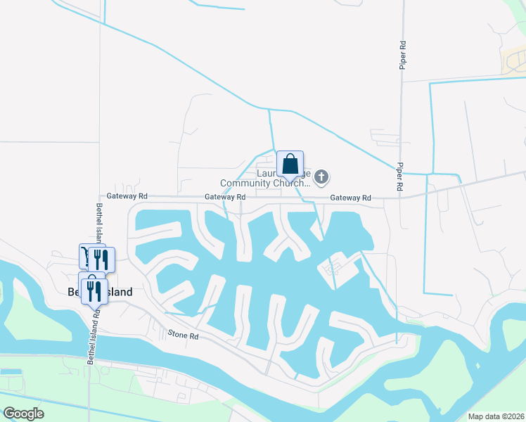 map of restaurants, bars, coffee shops, grocery stores, and more near 3143 Delta Coves Drive in Oakley