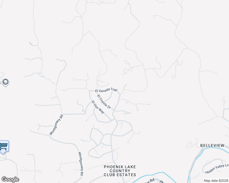 map of restaurants, bars, coffee shops, grocery stores, and more near 15457 El Venada Trail in Sonora