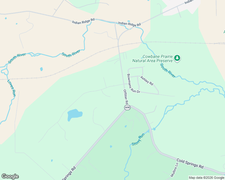 map of restaurants, bars, coffee shops, grocery stores, and more near 46 Cranberry Dr in Stuarts Draft