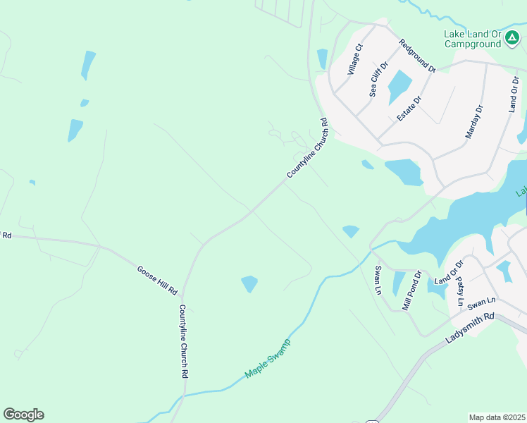 map of restaurants, bars, coffee shops, grocery stores, and more near 18027 Countyline Church Road in Ruther Glen