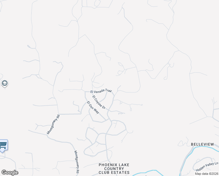 map of restaurants, bars, coffee shops, grocery stores, and more near 15457 El Venada Trail in Sonora