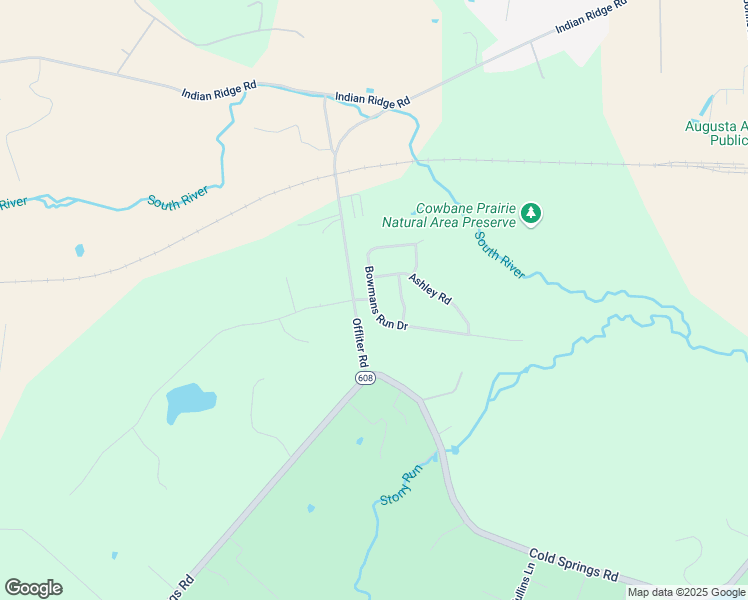 map of restaurants, bars, coffee shops, grocery stores, and more near 31 Bowmans Run Drive in Stuarts Draft