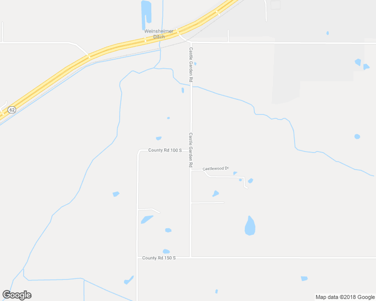 map of restaurants, bars, coffee shops, grocery stores, and more near 8001 County Road 100 South in Chandler