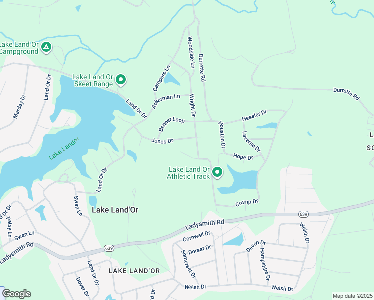 map of restaurants, bars, coffee shops, grocery stores, and more near 3 Ingram Court in Ruther Glen