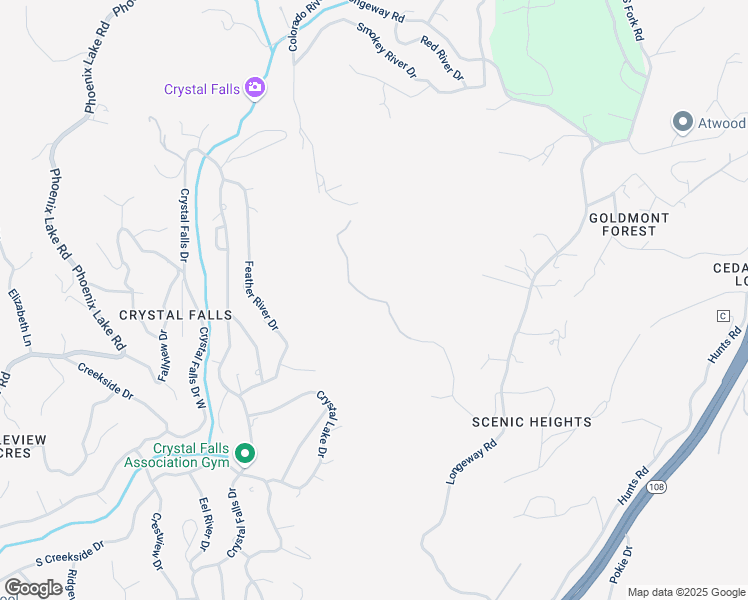 map of restaurants, bars, coffee shops, grocery stores, and more near 21700 Ferrari Road in Sonora