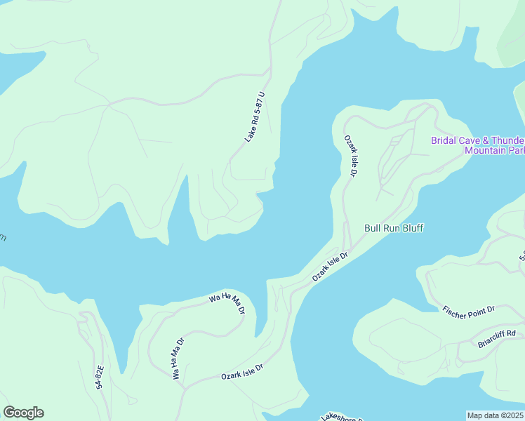 map of restaurants, bars, coffee shops, grocery stores, and more near 2-198 East Lakeview Acres Road in Camdenton