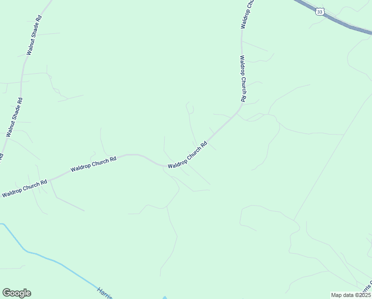 map of restaurants, bars, coffee shops, grocery stores, and more near 3339 Waldrop Church Road in Louisa