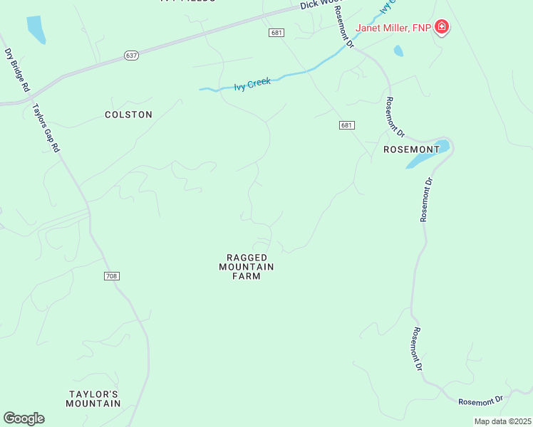map of restaurants, bars, coffee shops, grocery stores, and more near 4909 Farriers Court in Charlottesville