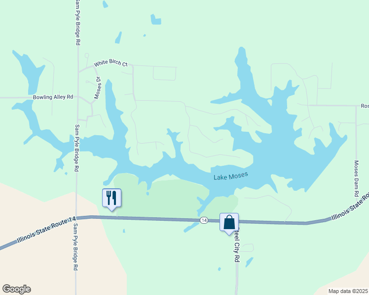 map of restaurants, bars, coffee shops, grocery stores, and more near 15332 Lakepoint Dr in Benton