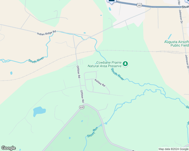 map of restaurants, bars, coffee shops, grocery stores, and more near in Stuarts Draft