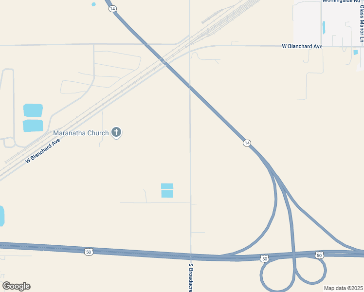 map of restaurants, bars, coffee shops, grocery stores, and more near 2615 South Broadacres Road in Hutchinson