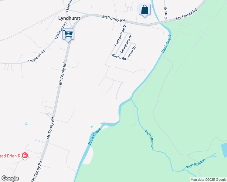 map of restaurants, bars, coffee shops, grocery stores, and more near 34 Whiteoak Circle in Lyndhurst