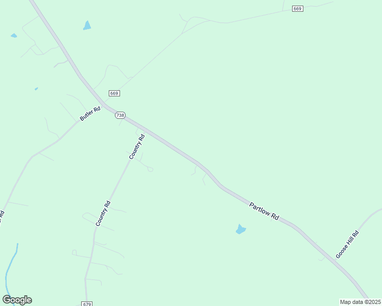 map of restaurants, bars, coffee shops, grocery stores, and more near 2249 Partlow Road in Beaverdam