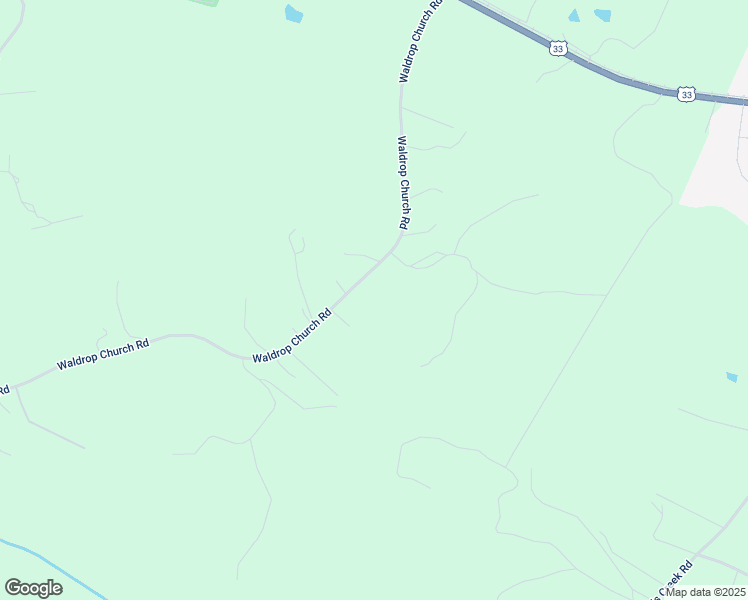 map of restaurants, bars, coffee shops, grocery stores, and more near 3478 Waldrop Church Road in Louisa
