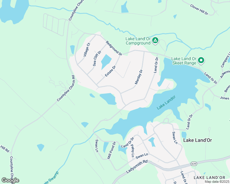 map of restaurants, bars, coffee shops, grocery stores, and more near 711 Glen Cove Drive in Ruther Glen