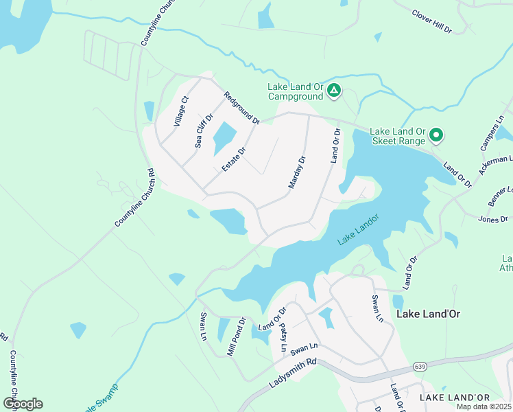map of restaurants, bars, coffee shops, grocery stores, and more near 711 Glen Cove Drive in Ruther Glen