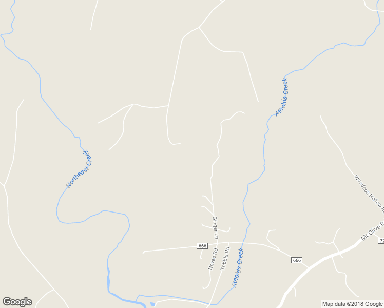 map of restaurants, bars, coffee shops, grocery stores, and more near 2134 Ginger Lane in Beaverdam