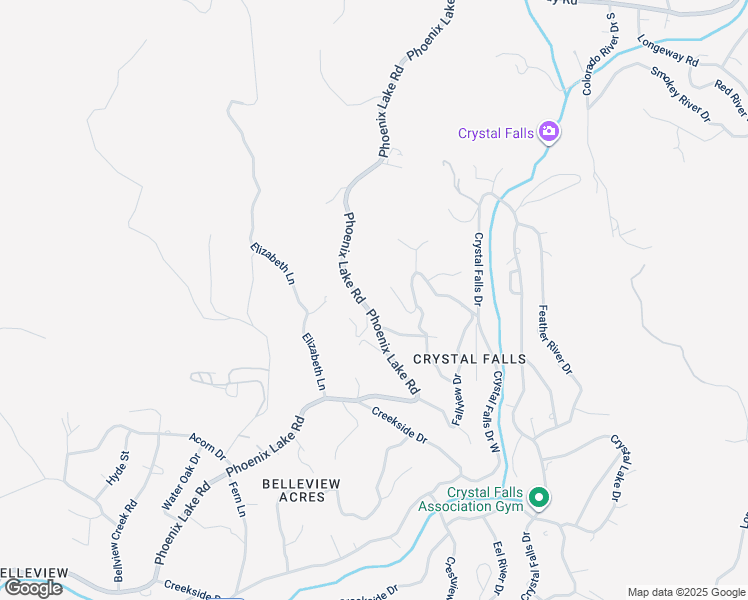 map of restaurants, bars, coffee shops, grocery stores, and more near 22015 Phoenix Lake Road in Sonora
