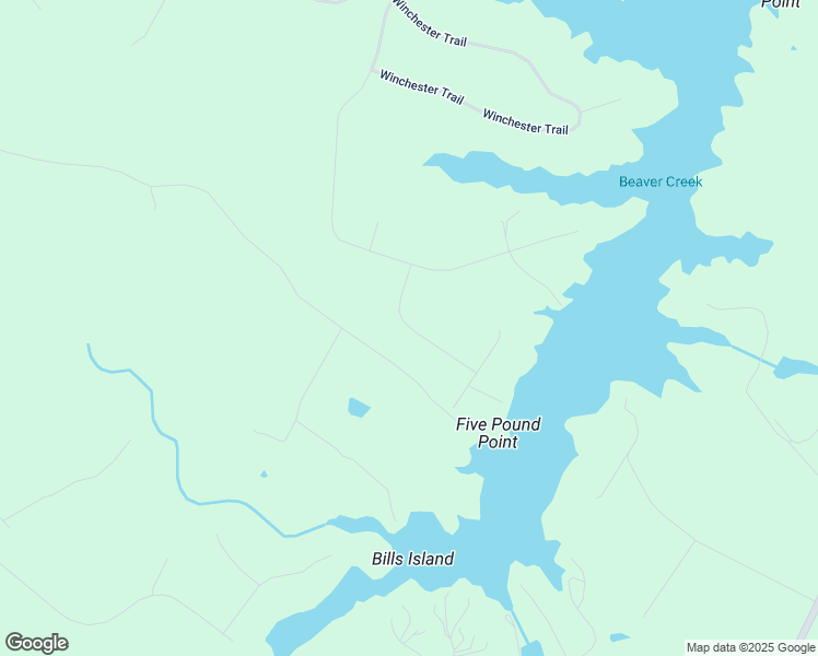 map of restaurants, bars, coffee shops, grocery stores, and more near Beauregard Way in Mineral