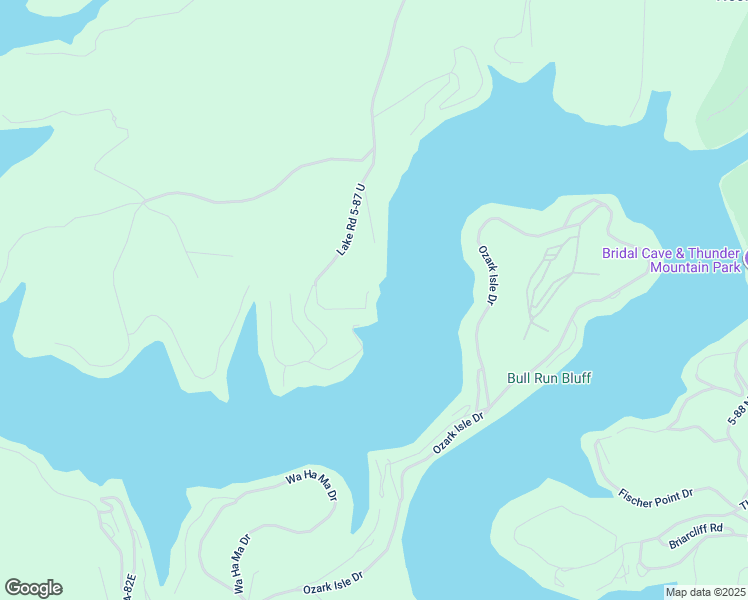 map of restaurants, bars, coffee shops, grocery stores, and more near 194 Wagon Trail Road in Camdenton