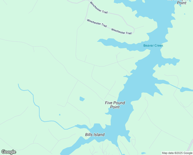 map of restaurants, bars, coffee shops, grocery stores, and more near Beauregard Way in Mineral