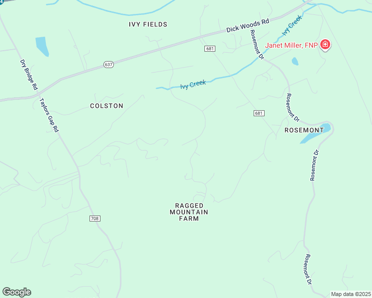 map of restaurants, bars, coffee shops, grocery stores, and more near 635 Ragged Mountain Drive in Charlottesville