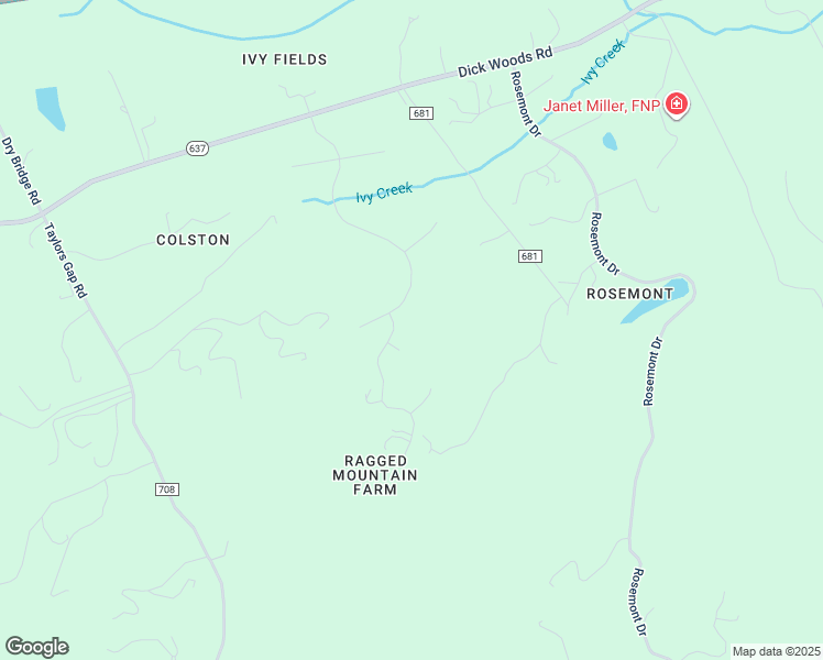 map of restaurants, bars, coffee shops, grocery stores, and more near 605 Ragged Mountain Drive in Charlottesville
