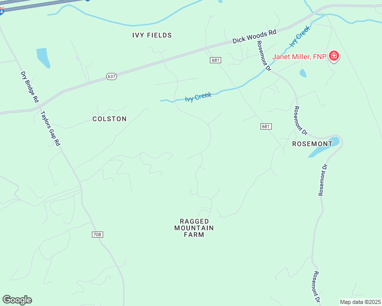 map of restaurants, bars, coffee shops, grocery stores, and more near 622 Ragged Mountain Drive in Charlottesville