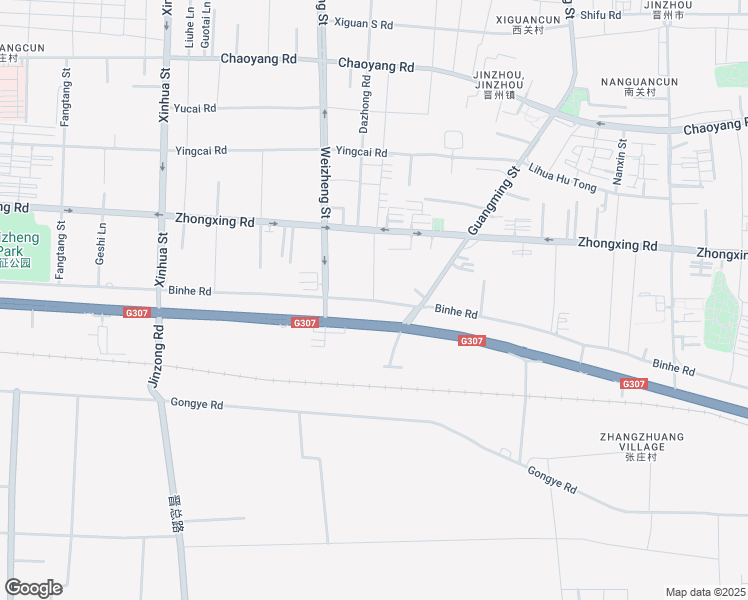 map of restaurants, bars, coffee shops, grocery stores, and more near You Yi Jie in Shi Jia Zhuang Shi