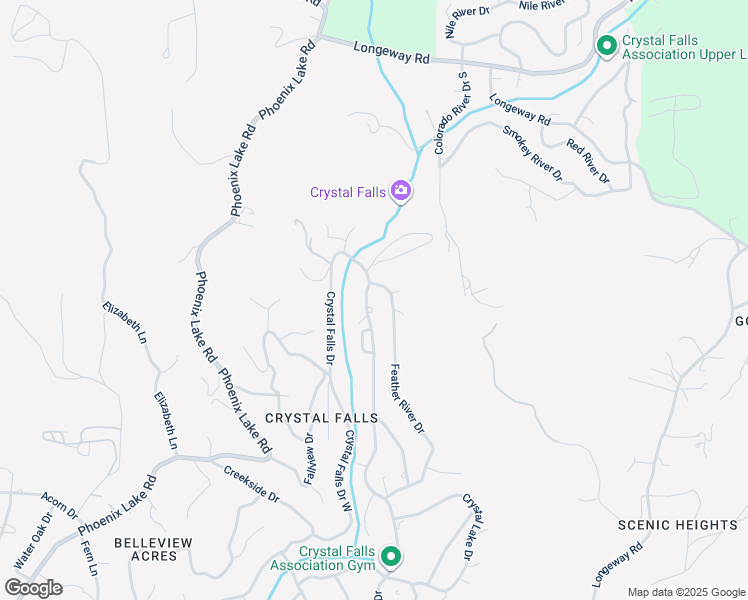 map of restaurants, bars, coffee shops, grocery stores, and more near 22102 Crystal Falls Drive in Sonora