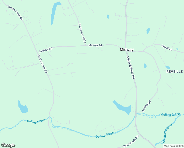 map of restaurants, bars, coffee shops, grocery stores, and more near 6265 County Road 688 in Crozet