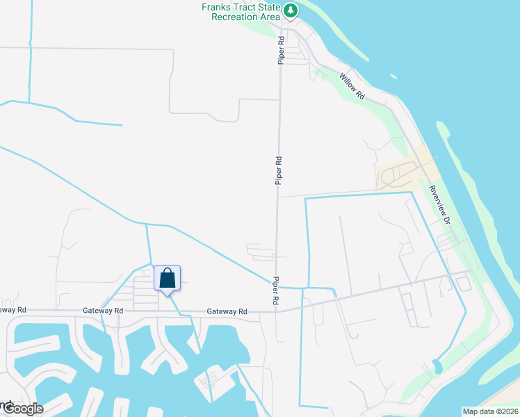 map of restaurants, bars, coffee shops, grocery stores, and more near 6905 Piper Road in Bethel Island