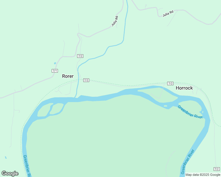 map of restaurants, bars, coffee shops, grocery stores, and more near 754 Rorer Road in Renick