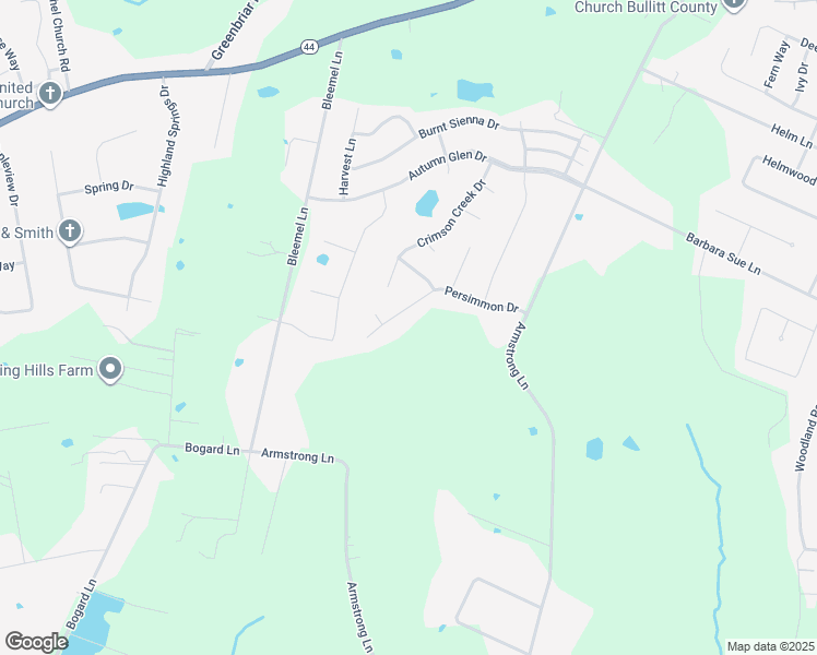 map of restaurants, bars, coffee shops, grocery stores, and more near 392 Persimmon Drive in Mount Washington