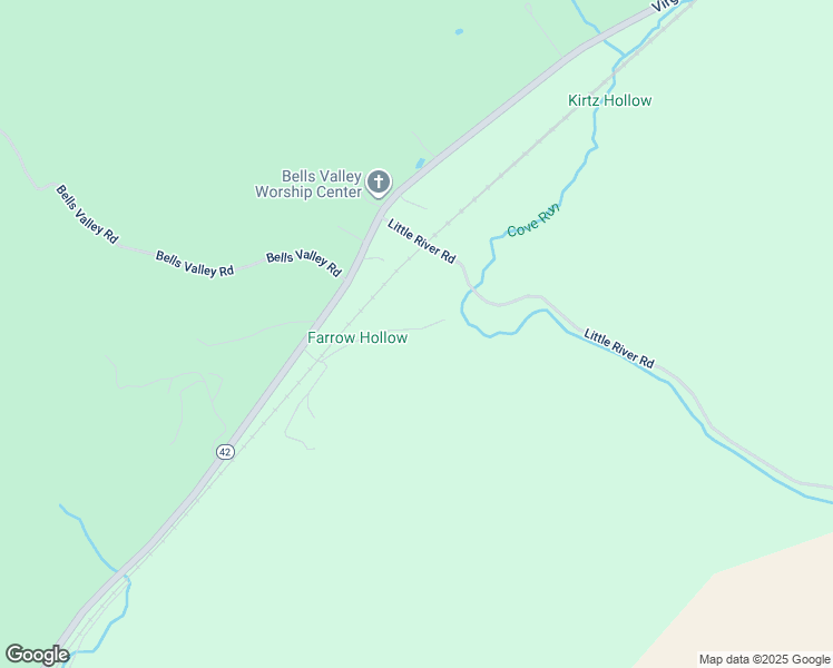 map of restaurants, bars, coffee shops, grocery stores, and more near 122 Little River Road in Goshen