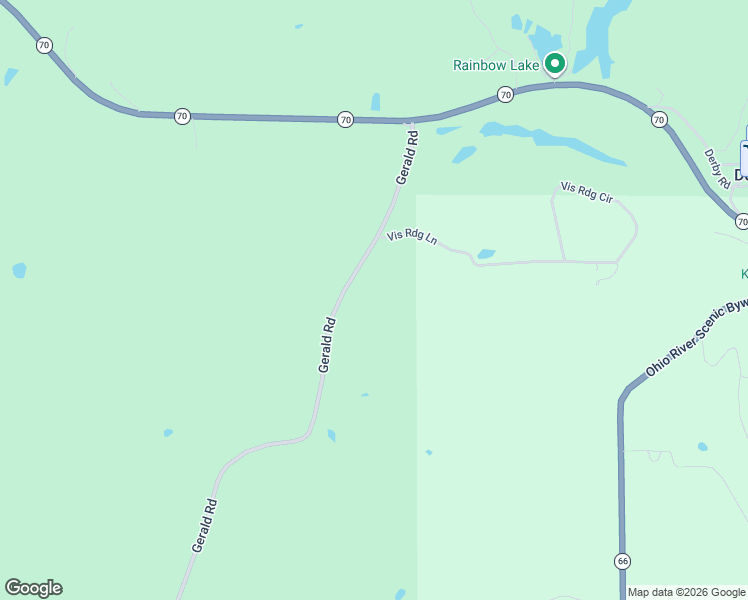 map of restaurants, bars, coffee shops, grocery stores, and more near 14397 Gerald Road in Derby