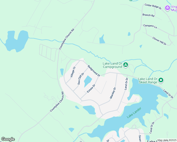 map of restaurants, bars, coffee shops, grocery stores, and more near 230 Sea Cliff Drive in Ruther Glen