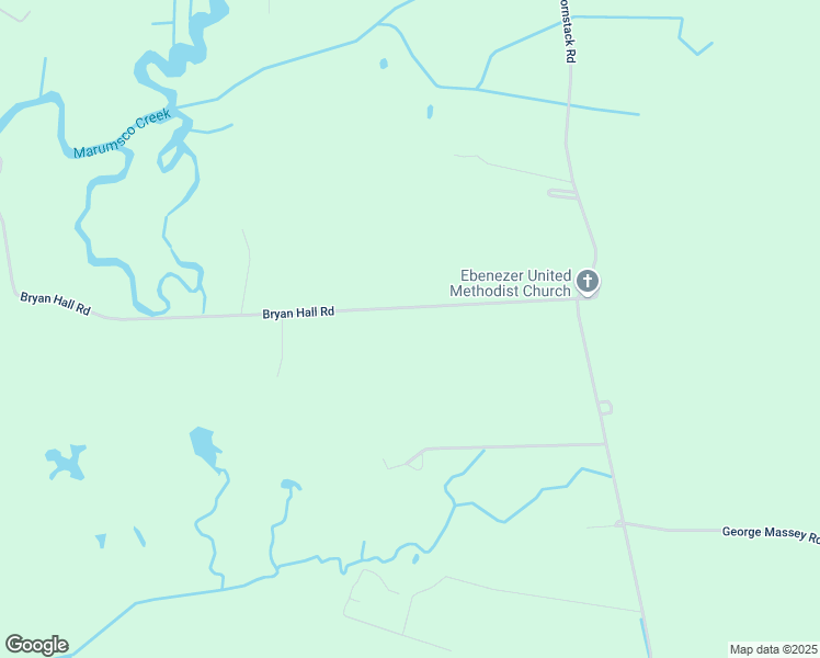 map of restaurants, bars, coffee shops, grocery stores, and more near Bryan Hall Road in Marion Station