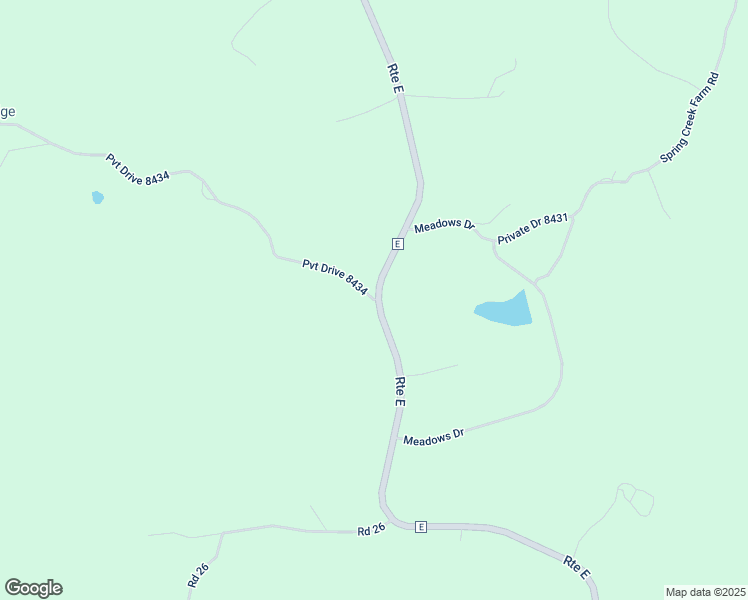 map of restaurants, bars, coffee shops, grocery stores, and more near 15720-15872 Pvt Drive 8434 in Rolla