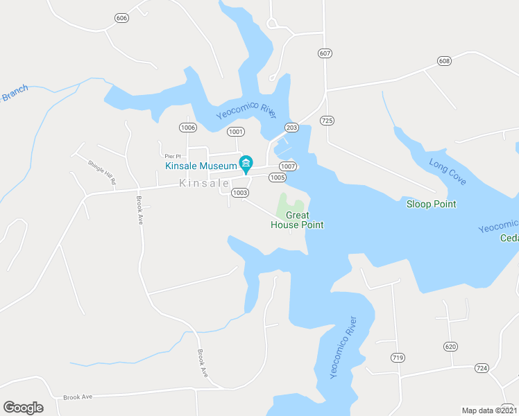 map of restaurants, bars, coffee shops, grocery stores, and more near Great House Rd in Westmoreland