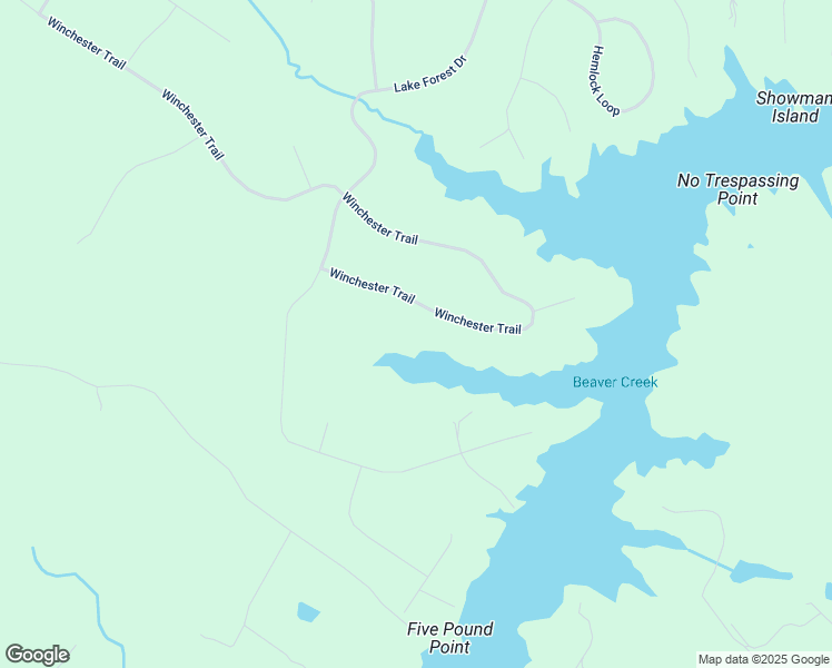 map of restaurants, bars, coffee shops, grocery stores, and more near 234 Winchester Trail in Mineral