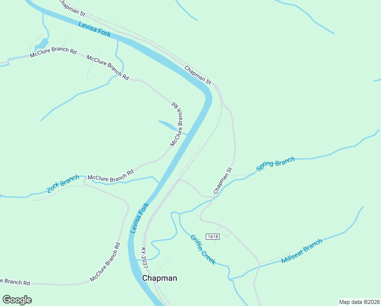 map of restaurants, bars, coffee shops, grocery stores, and more near 2195 Kentucky 2037 in Louisa