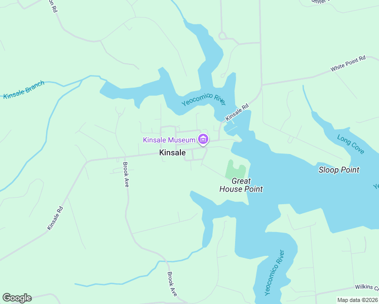 map of restaurants, bars, coffee shops, grocery stores, and more near 14 Cat Nap Lane in Kinsale