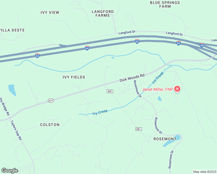 map of restaurants, bars, coffee shops, grocery stores, and more near 241 Ragged Mountain Road in Charlottesville