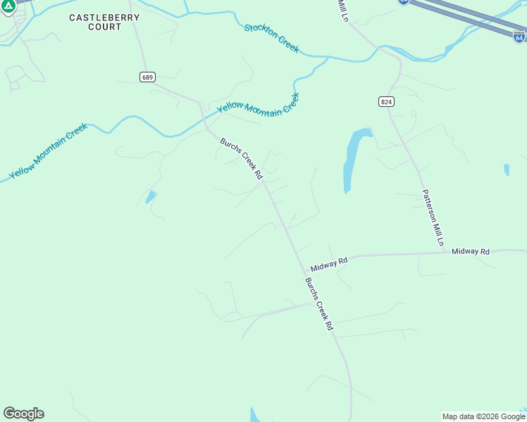 map of restaurants, bars, coffee shops, grocery stores, and more near 462 Burchs Creek Rd in Crozet