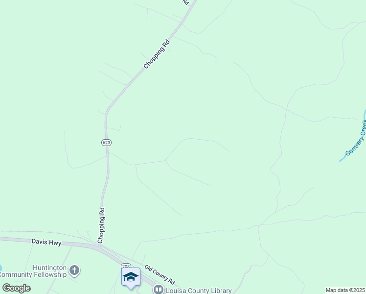 map of restaurants, bars, coffee shops, grocery stores, and more near 404 Hidden Farm Drive in Mineral