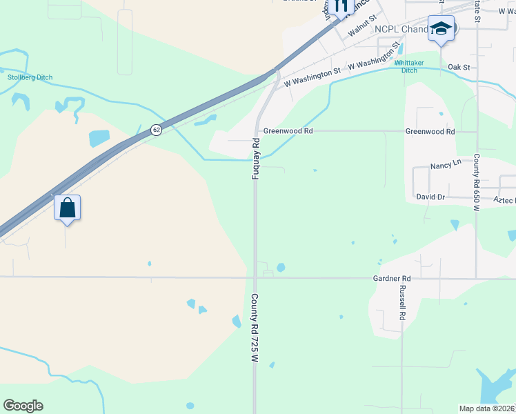 map of restaurants, bars, coffee shops, grocery stores, and more near 244 Fuquay Road in Chandler