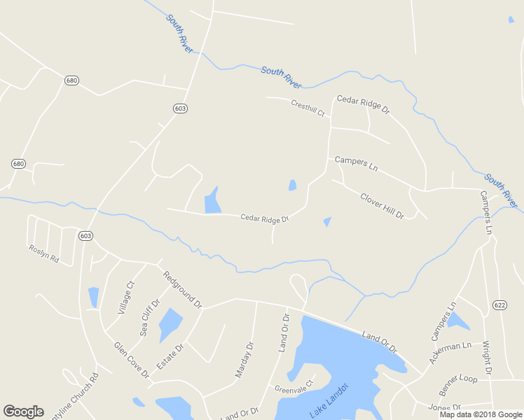 map of restaurants, bars, coffee shops, grocery stores, and more near 298 Cedar Ridge Drive in Ruther Glen