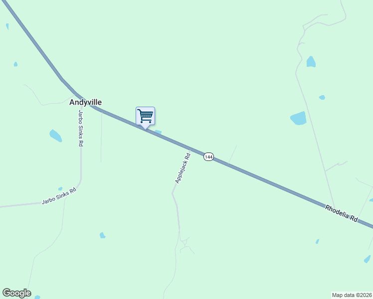 map of restaurants, bars, coffee shops, grocery stores, and more near Rhodelia Rd in Payneville